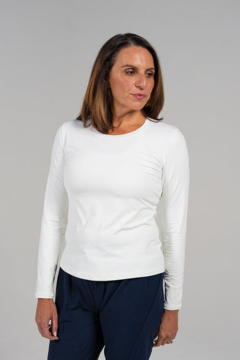 SERENE authentic WARMTH long sleeve White
