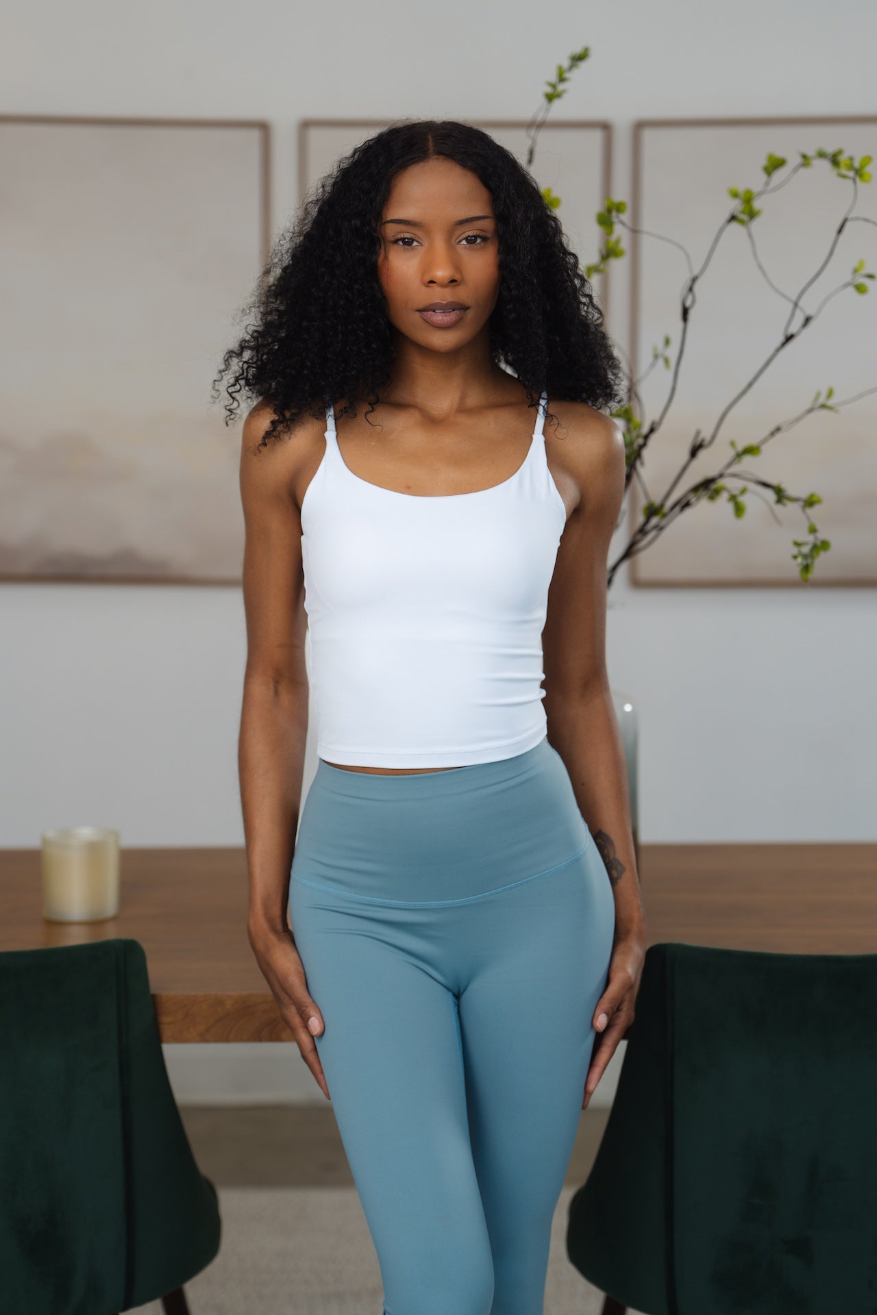 SERENE determination built-in tank White