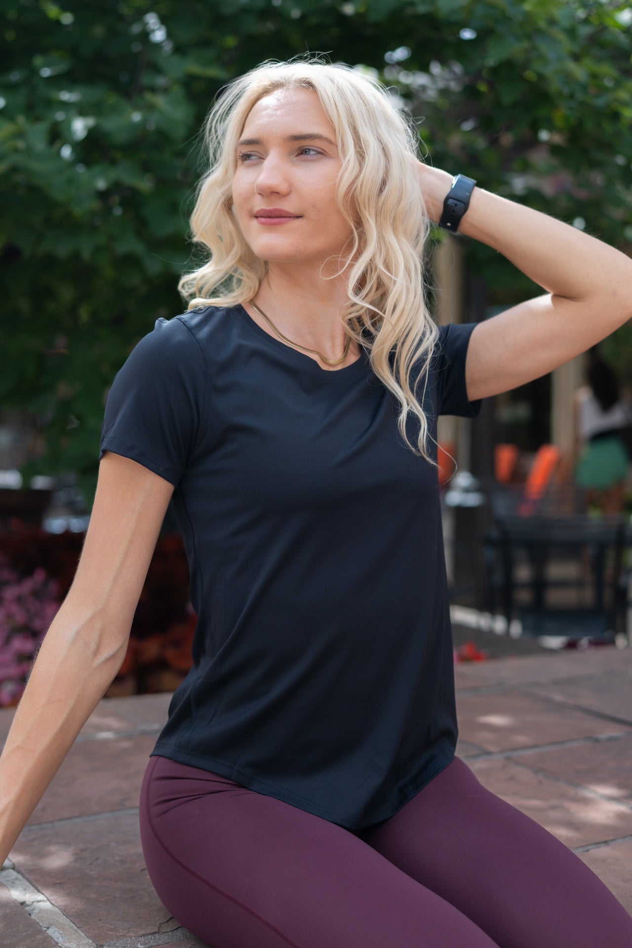 SERENE SOFT authentic V1 tee Black