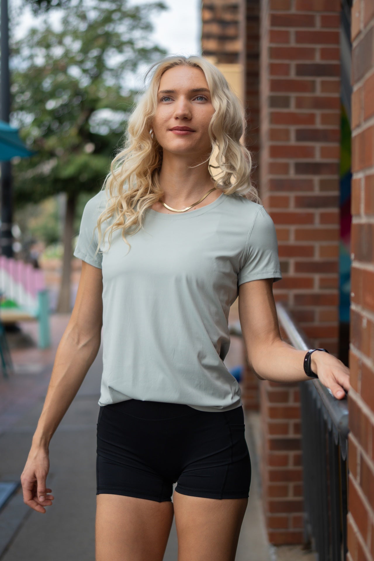 SERENE SOFT authentic V1 tee Cloud Mint