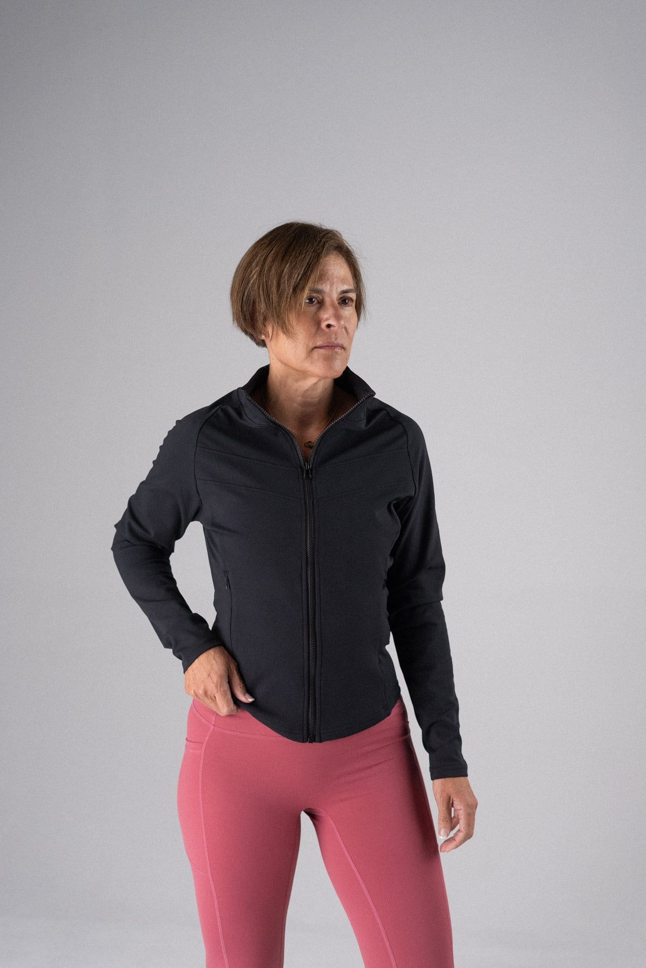 SERENE SOFT motivate jacket Black