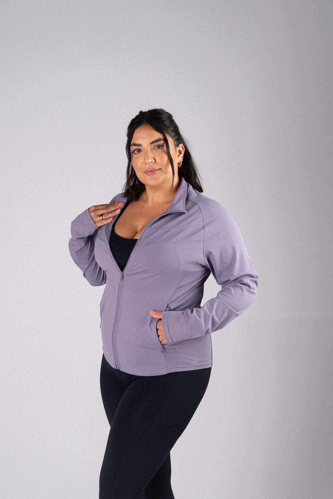SERENE SOFT motivate jacket Purple Haze