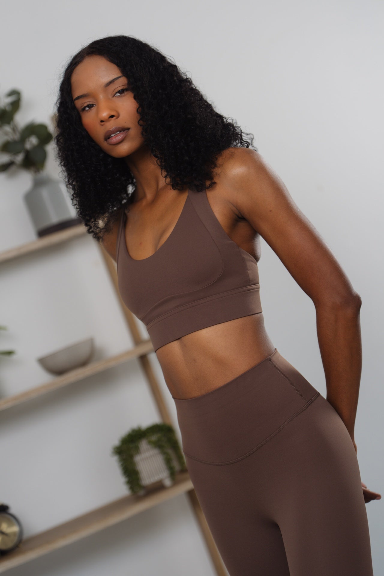 SERENE warrior V2 sports bra Café Noir