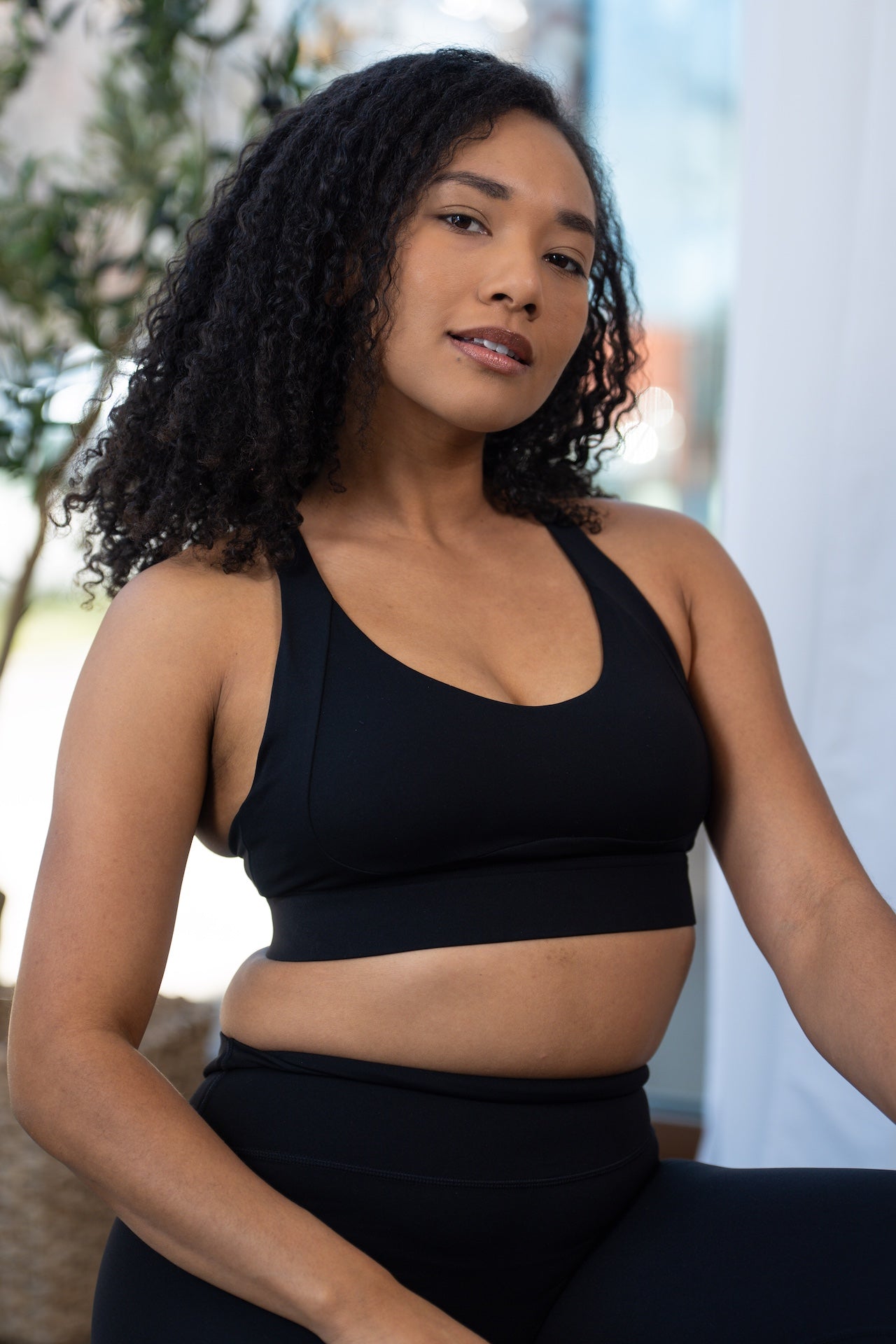 SERENE warrior V2 sports bra Black