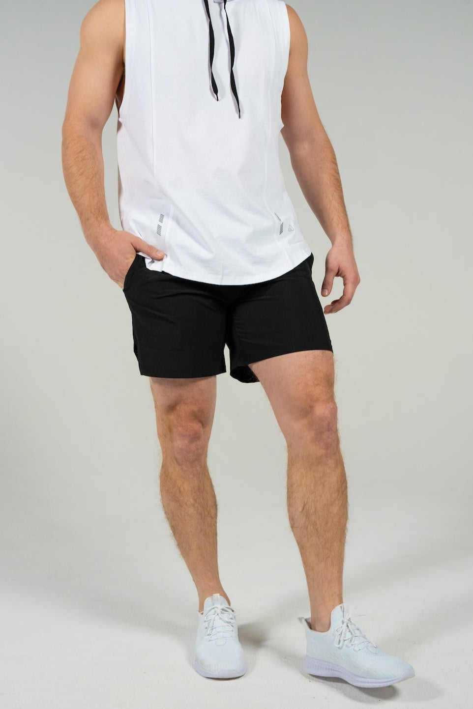 worthy linerless shorts Black 7"