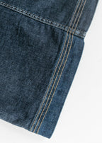 Bria Dark Wash Denim Maxi Skirt