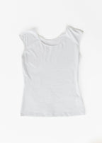 Classic White Cap Sleeve Tank
