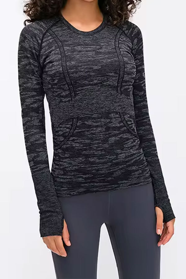 BTR Active Seamless Baselayer Dark Gray