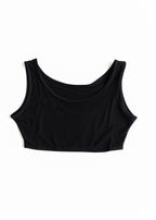 Dressy Demi Layering Tank Black