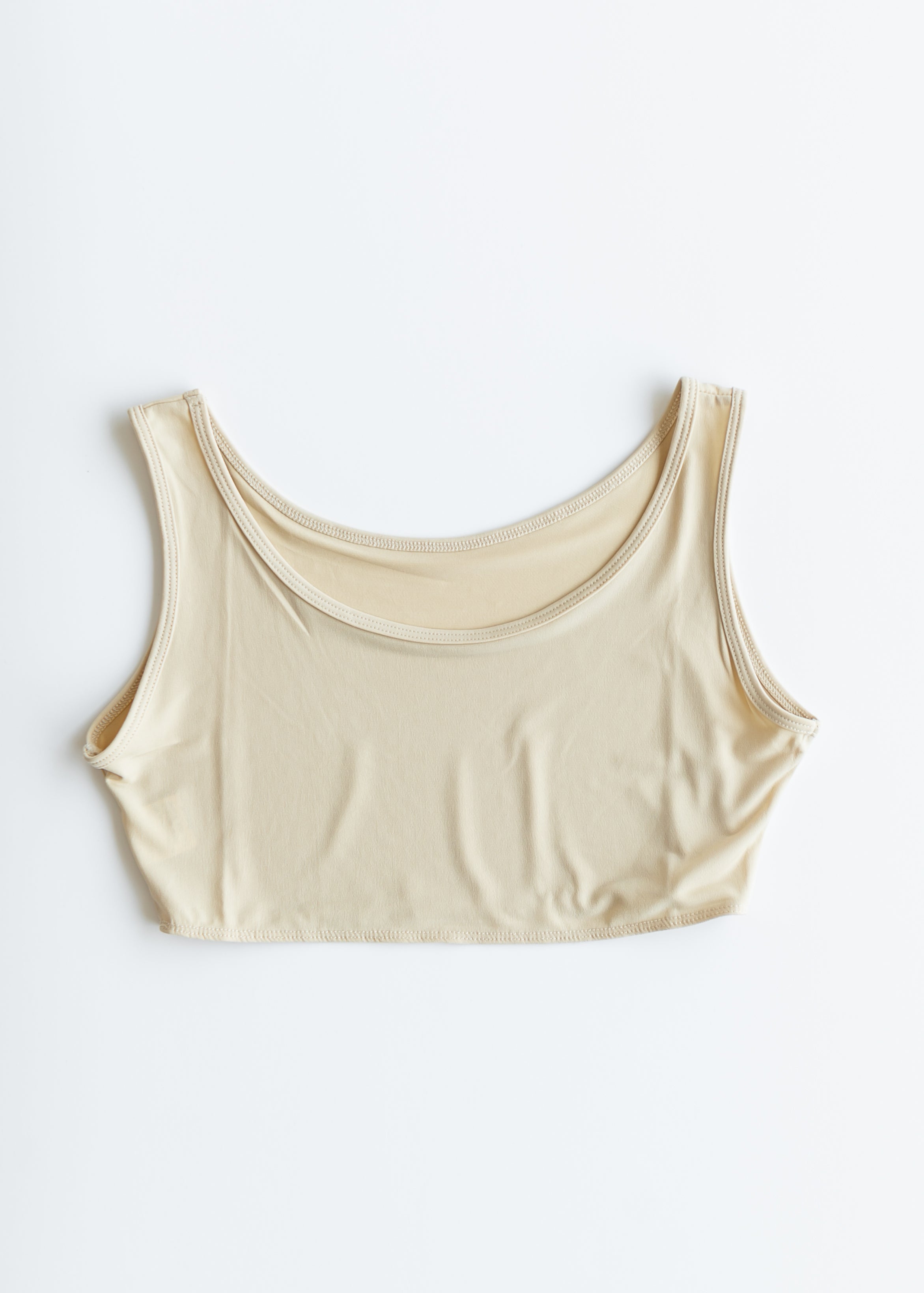 Dressy Demi Layering Tank Nude