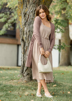 Essential Long + Soft Cardigan
