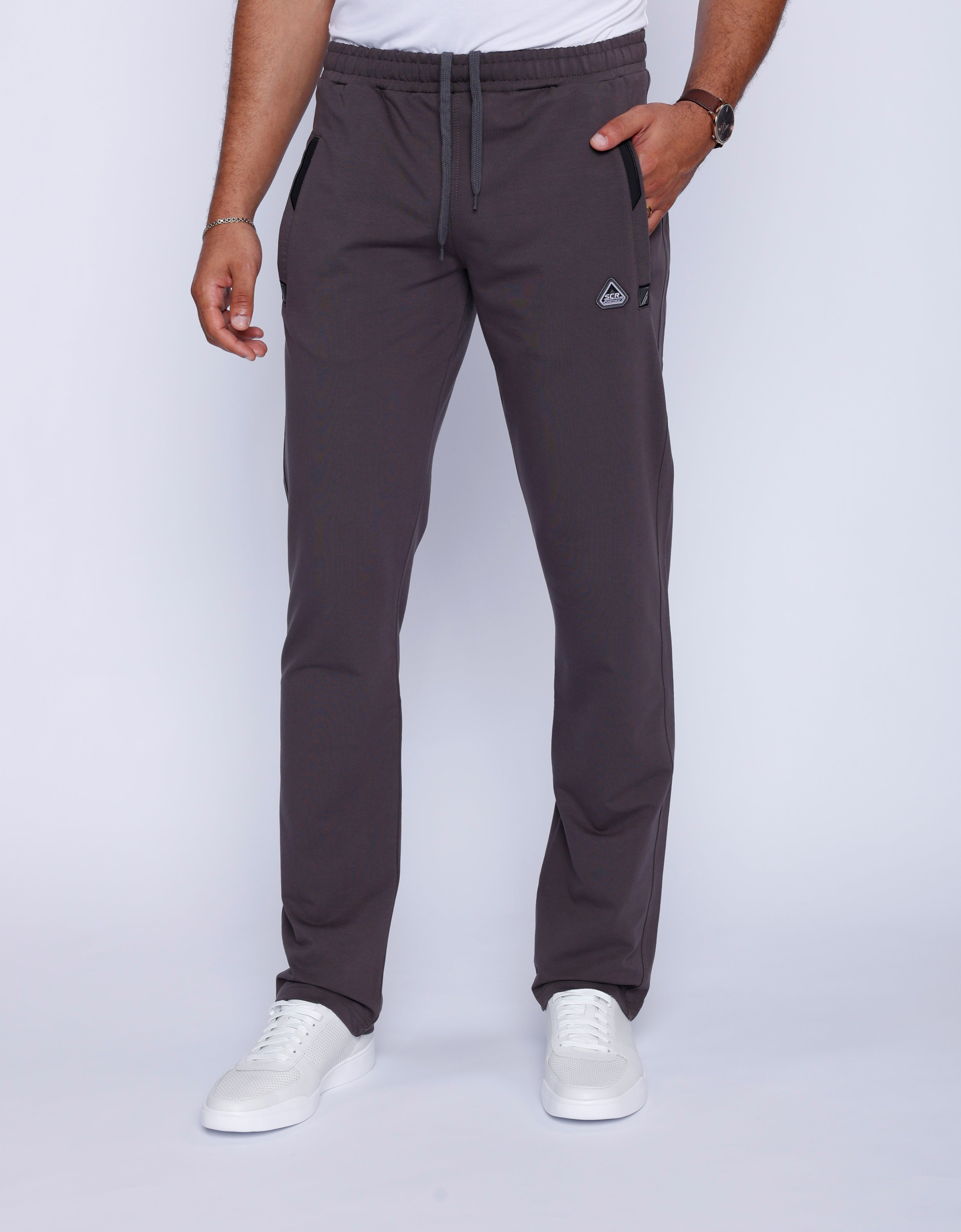 All-Day Comfort Athletic Sweatpants - Straight (Regular and Big Fit) 30 Charcoal