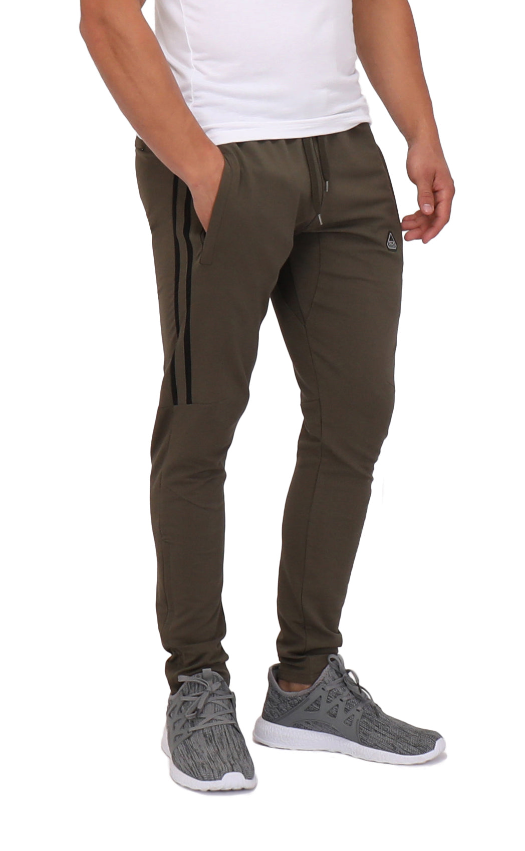 Ultimate Flex Jogger Sweatpants - (Regular Fit) 30 Khaki Green Black