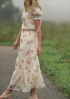 Helena Tiered Maxi Skirt 2XL