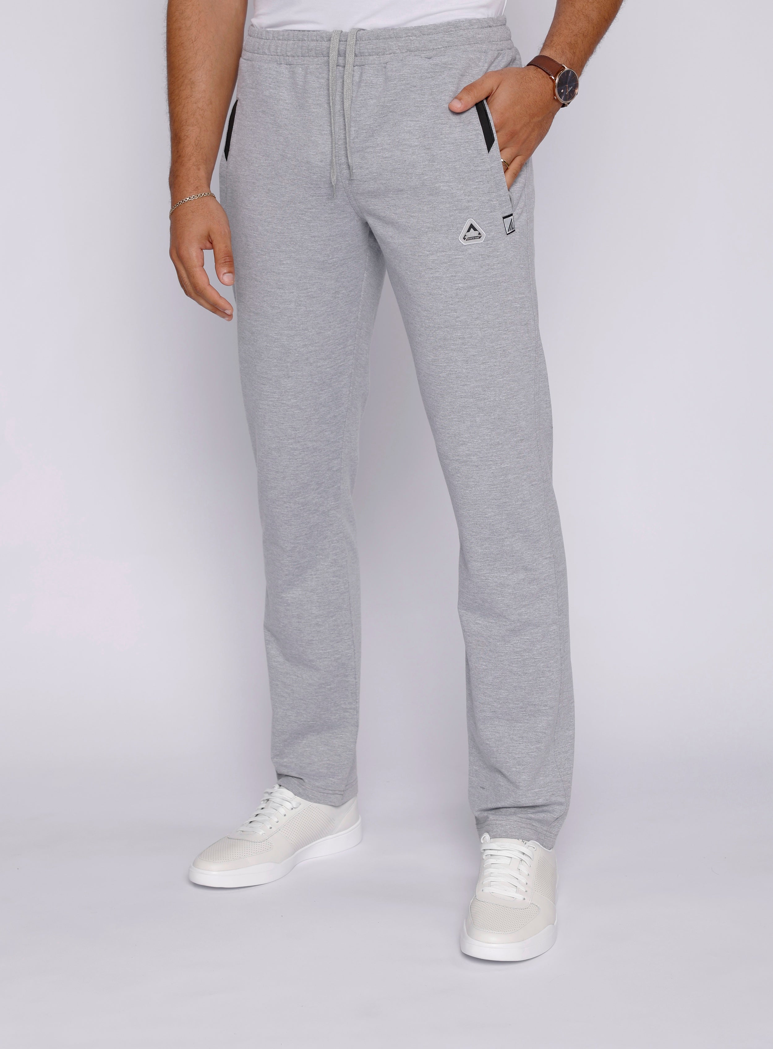 All-Day Comfort Athletic Sweatpants - Straight (Tall Fit) Light Grey Heather