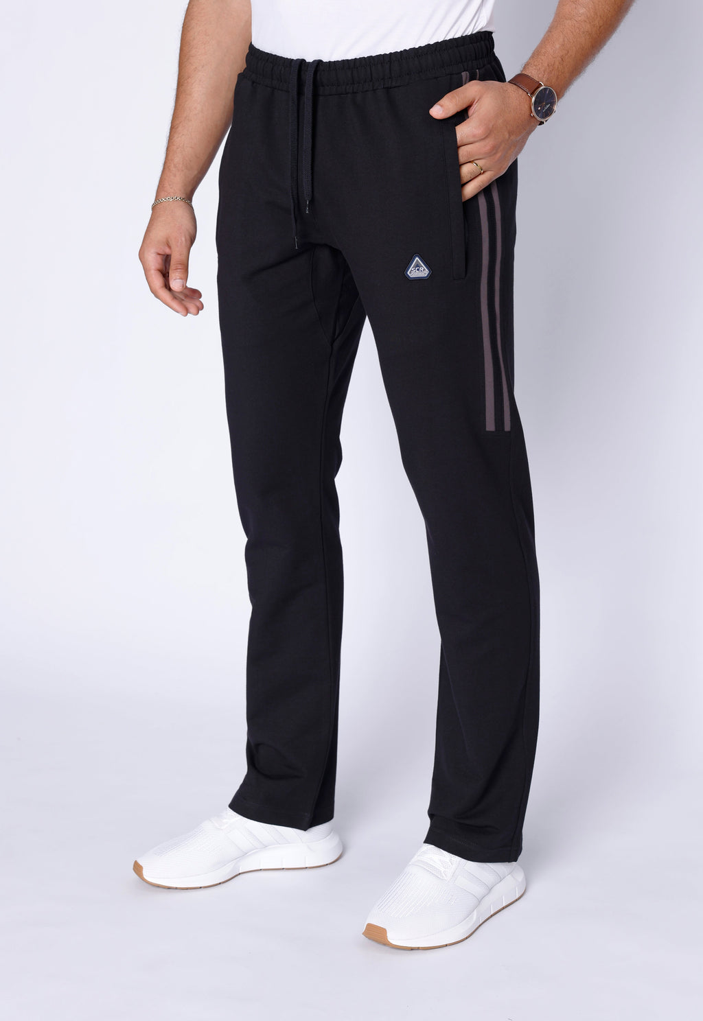 Ultimate Flex Athletic Sweatpants - Straight (Reg, Tall and Big & Tall Fit) Midnight Black Grey