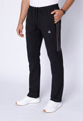 Ultimate Flex Athletic Sweatpants - Straight (Reg, Tall and Big & Tall Fit) Midnight Black Grey