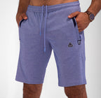 Urban Stride All-Day Wear Shorts - (Tall Fit) Steel Blue