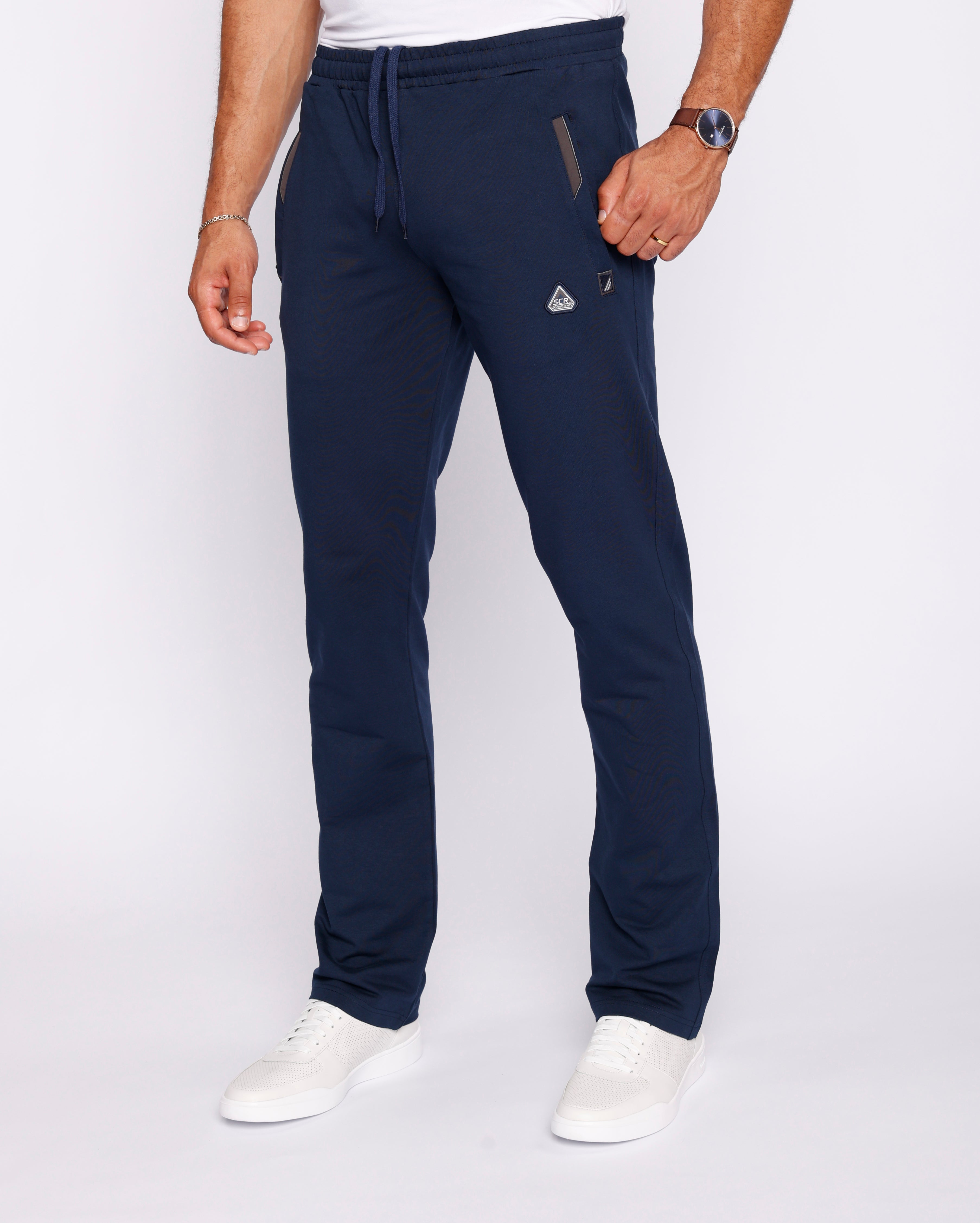 All-Day Comfort Athletic Sweatpants - Straight (Regular and Big Fit) Navy