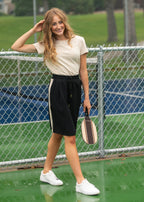 Nina Mid-Rise Track Skirt 2XL