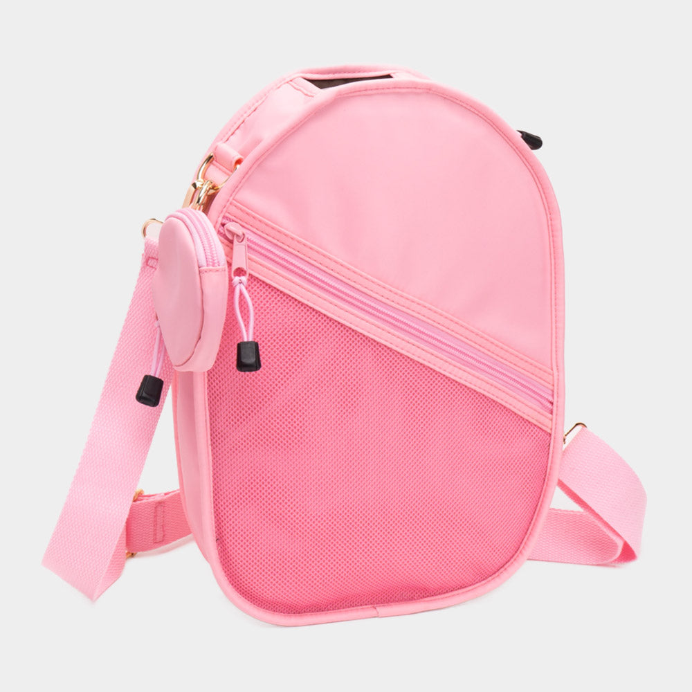 Pickleball Sling Bag / Crossbody Bag Pink