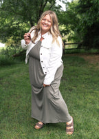 Jasmine Ribbed Maxi Dress