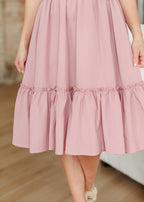 Sophie V-Neck Midi Dress