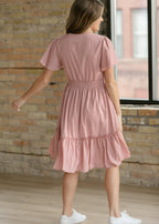 Sophie V-Neck Midi Dress